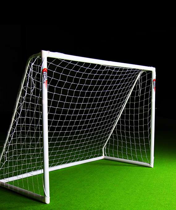 Cage de football professionnelle POWERSHOT en PVC - écoplas